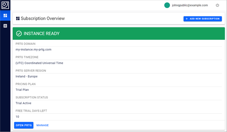 Subscription Overview